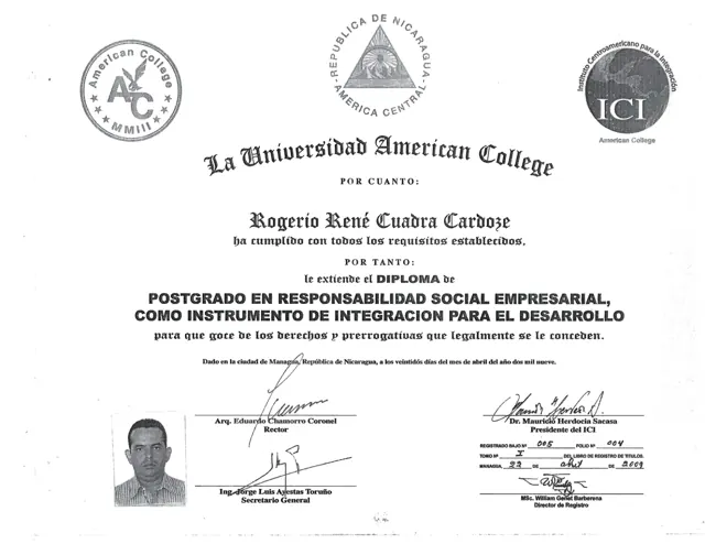 Posgrado en Responsabilidad Social Empresarial